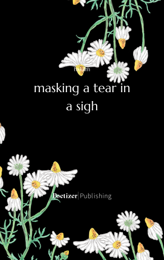 masking a tear in a sigh